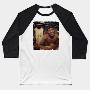 Young Lebron James Vintage Baseball T-Shirt